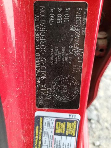 Photo 10 from auction – 2014 KIA FORTE LX with VIN KNAFX4A69E5118149