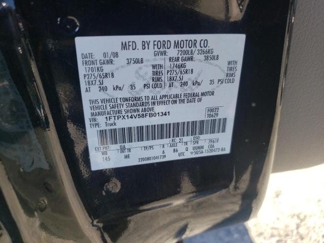 Photo 10 from auction – 2008 FORD F150 with VIN 1FTPX14V58FB01341