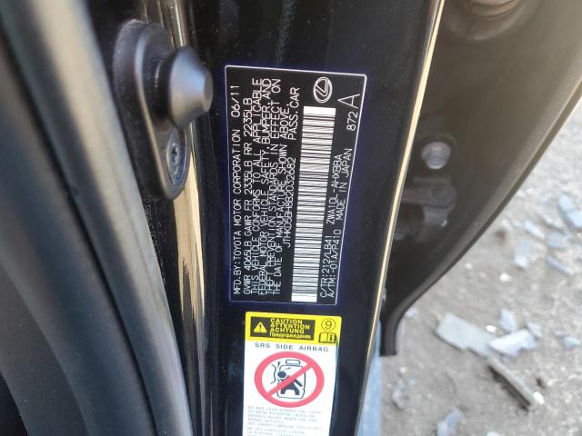 Photo 10 from auction – 2011 LEXUS CT 200 with VIN JTHKD5BH8B2032682