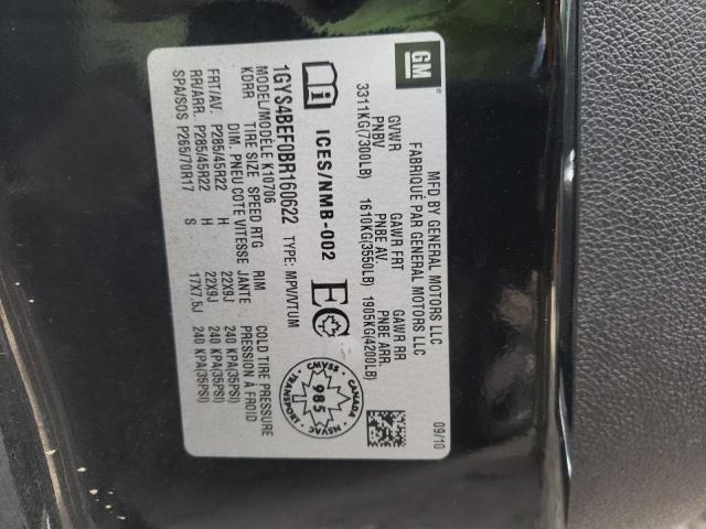 Photo 10 from auction – 2011 CADILLAC ESCALADE L with VIN 1GYS4BEF0BR160622