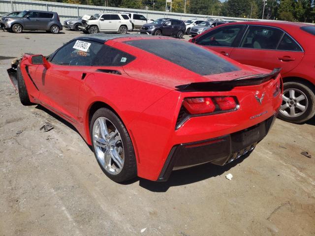 Photo 3 from auction – 2017 CHEVROLET CORVETTE S with VIN 1G1YF2D79H5118835