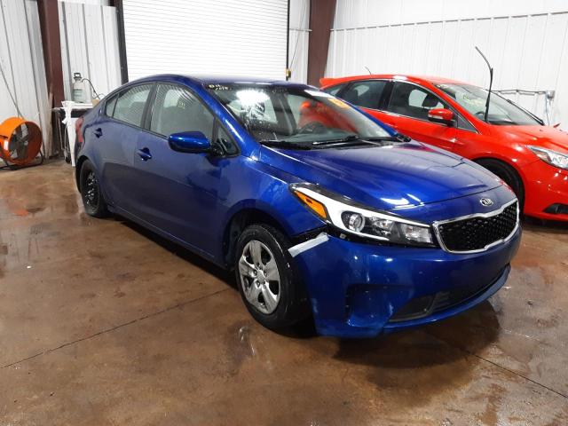 KIA FORTE LX 2017 with VIN 3KPFK4A70HE104899 - Photo from auction