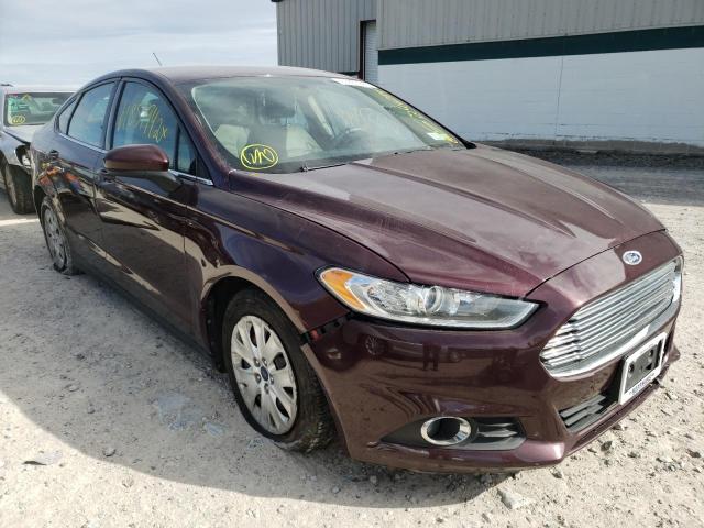Photo 1 from auction – 2013 FORD FUSION S with VIN 3FA6P0G76DR117649