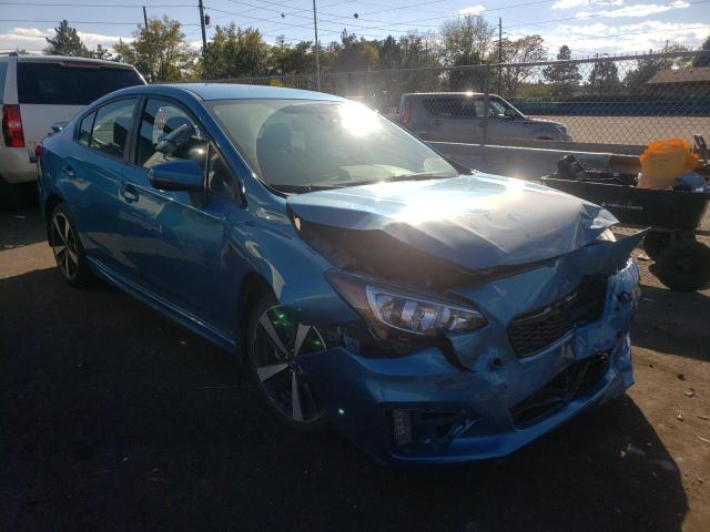 SUBARU IMPREZA SP 2019 with VIN 4S3GKAJ66K3602520 - Photo from auction