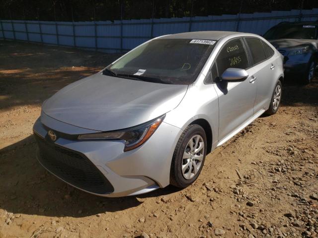 Photo 2 from auction – 2021 TOYOTA COROLLA LE with VIN JTDEPMAE0MJ146787
