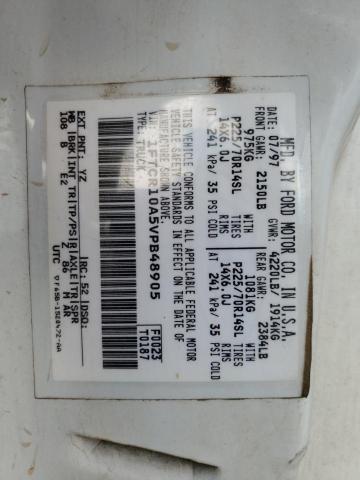 Foto 10 de la subasta – 1997 FORD RANGER con VIN 1FTCR10A5VPB48905