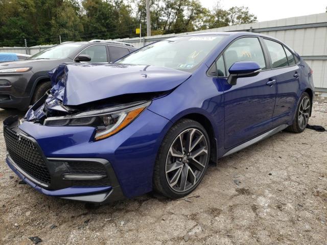 Photo 2 from auction – 2020 TOYOTA COROLLA SE with VIN 5YFP4RCE3LP019523