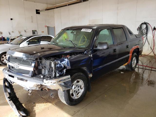 Photo 2 from auction – 2004 CHEVROLET AVALANCHE with VIN 3GNEK12T64G161202