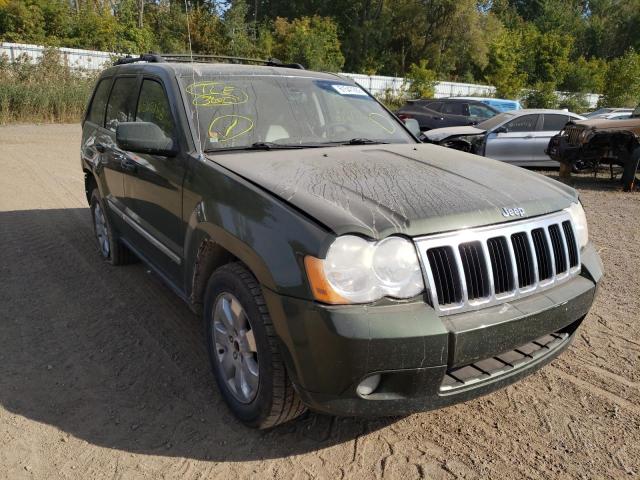 JEEP GRAND CHER 2008 with VIN 1J8HR58N78C123724 - Photo from auction