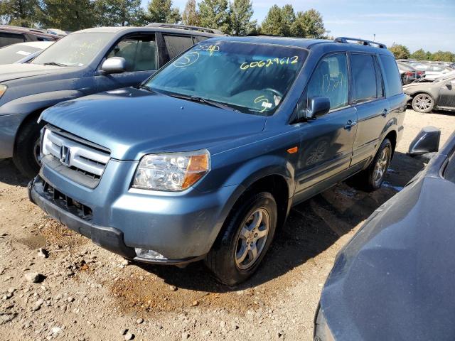Photo 2 from auction – 2006 HONDA PILOT EX with VIN 5FNYF18506B021240