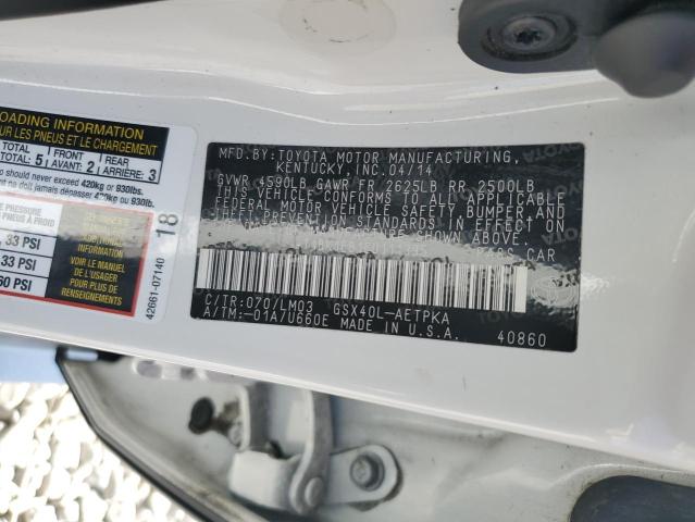 Photo 10 from auction – 2014 TOYOTA AVALON BAS with VIN 4T1BK1EB1EU111395