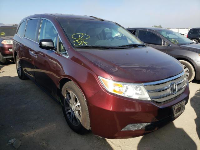 HONDA ODYSSEY EX 2012 with VIN 5FNRL5H65CB069163 - Photo from auction