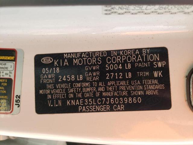 Photo 10 from auction – 2018 KIA STINGER GT with VIN KNAE35LC7J6039860