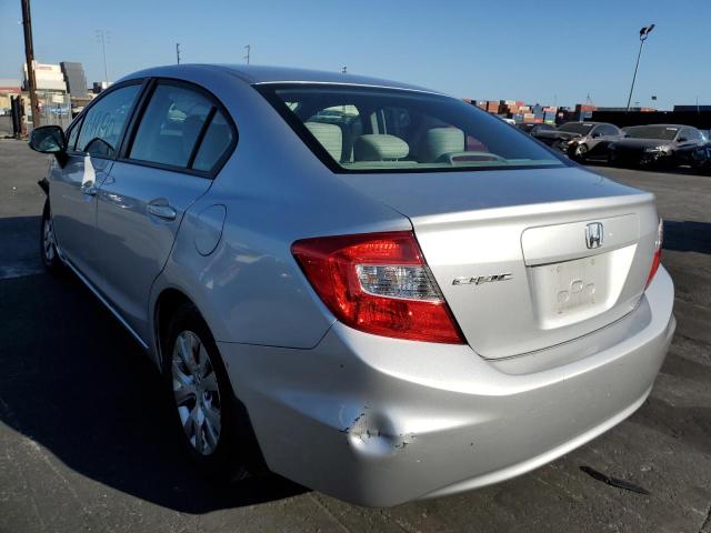Photo 3 from auction – 2012 HONDA CIVIC LX with VIN 19XFB2F52CE344007