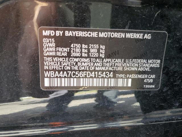 Photo 10 from auction – 2015 BMW 428 XI GRA with VIN WBA4A7C56FD415434