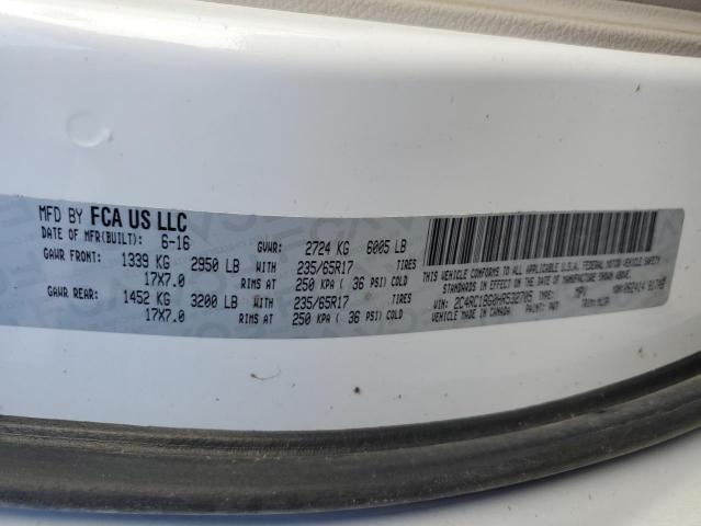 Photo 10 from auction – 2017 CHRYSLER PACIFICA T with VIN 2C4RC1BG0HR532705