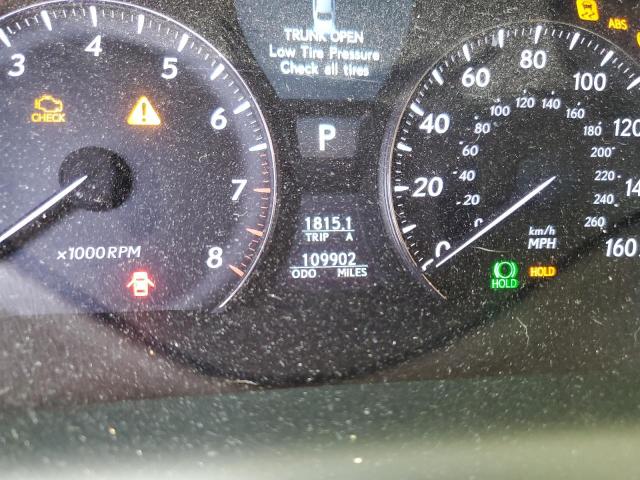 Photo 8 from auction – 2009 LEXUS LS 460 with VIN JTHBL46FX95085317