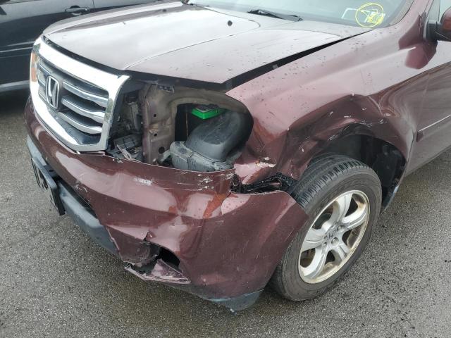 Photo 9 from auction – 2012 HONDA PILOT EXL with VIN 5FNYF4H54CB027569