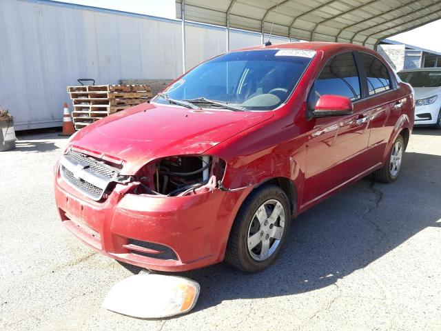 Photo 2 from auction – 2010 CHEVROLET AVEO LS with VIN KL1TD5DE4AB132857