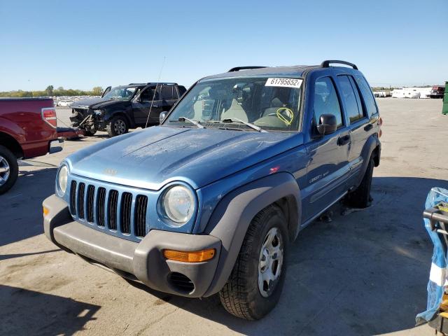Photo 2 from auction – 2003 JEEP LIBERTY SP with VIN 1J4GL48K63W577291