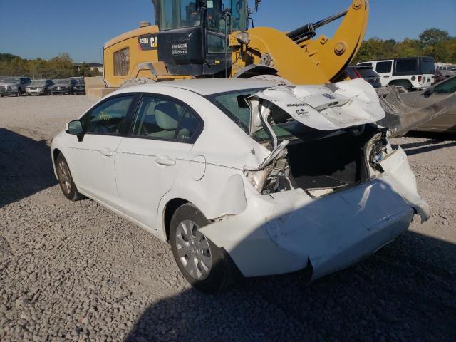 Photo 3 from auction – 2012 HONDA CIVIC LX with VIN 2HGFB2F5XCH324089