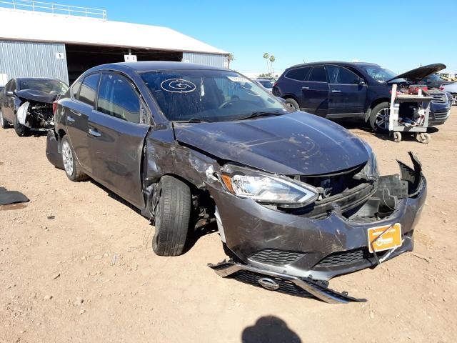 NISSAN SENTRA S 2017 with VIN 3N1AB7AP4HL674091 - Photo from auction