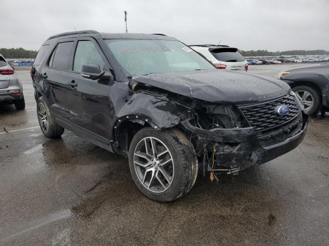 FORD EXPLORER S 2019 with VIN 1FM5K8GT3KGA45745 - Photo from auction