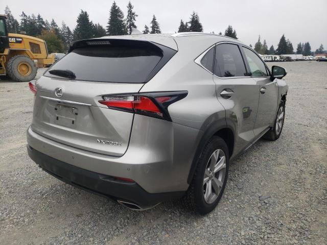 Photo 4 from auction – 2017 LEXUS NX 200T BA with VIN JTJBARBZ2H2147620