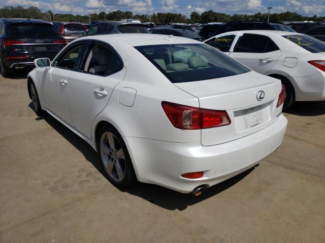 Photo 3 from auction – 2011 LEXUS IS 350 with VIN JTHBE5C27B5025504