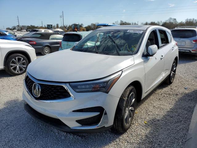 Photo 2 from auction – 2021 ACURA RDX TECHNO with VIN 5J8TC2H51ML025513