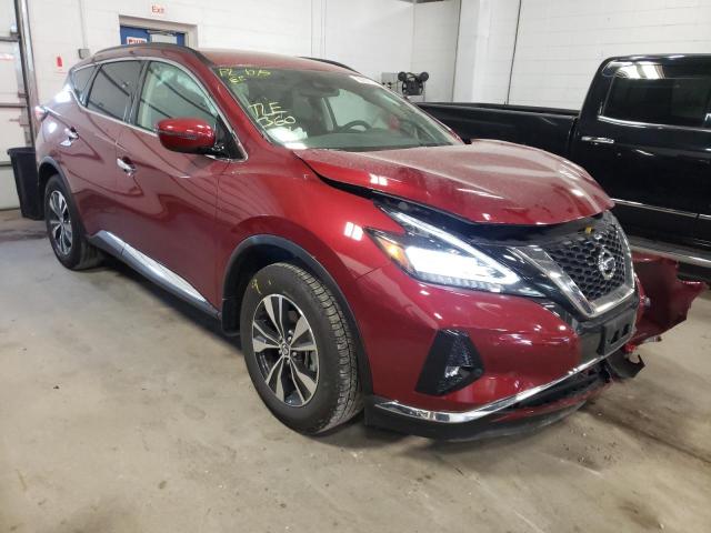 Photo 1 from auction – 2022 NISSAN MURANO SV with VIN 5N1AZ2BS0NC107460
