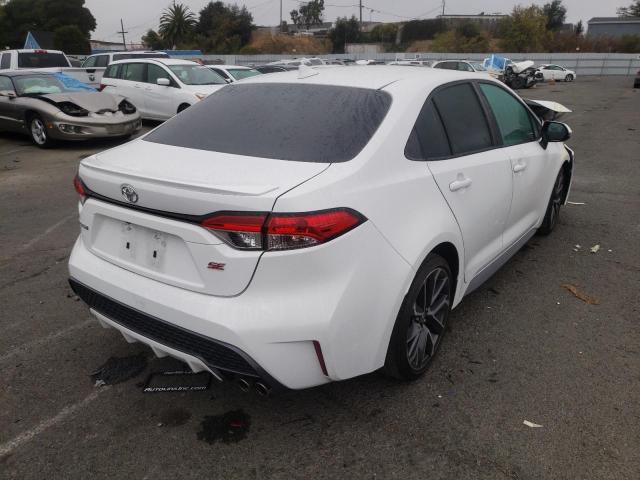 Photo 4 from auction – 2021 TOYOTA COROLLA SE with VIN 5YFP4MCE0MP061510