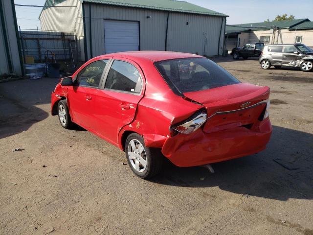 Photo 3 from auction – 2011 CHEVROLET AVEO LS with VIN KL1TD5DE6BB137219