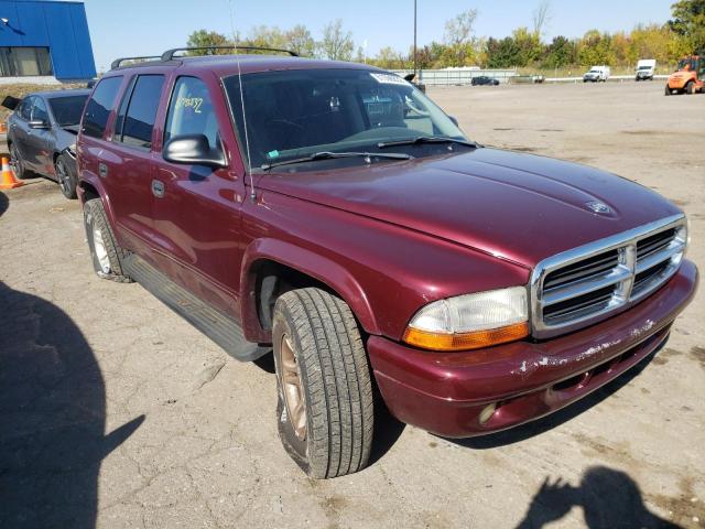 DODGE DURANGO SL 2002 with VIN 1B4HS48Z02F195876 - Photo from auction