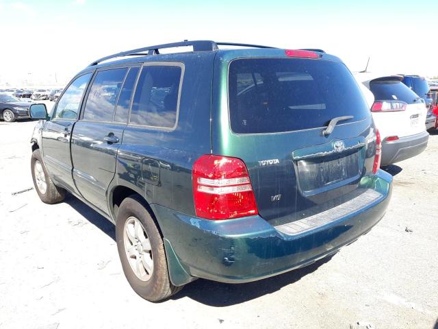 Photo 3 from auction – 2002 TOYOTA HIGHLANDER with VIN JTEGF21A820069727