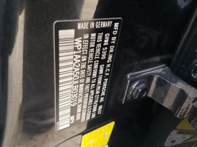 Photo 10 from auction – 2018 PORSCHE MACAN with VIN WP1AA2A50JLB03019