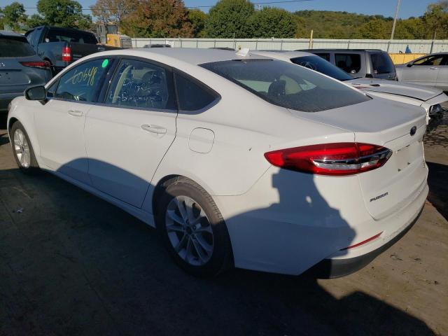 Photo 3 from auction – 2020 FORD FUSION SE with VIN 3FA6P0HD6LR190829