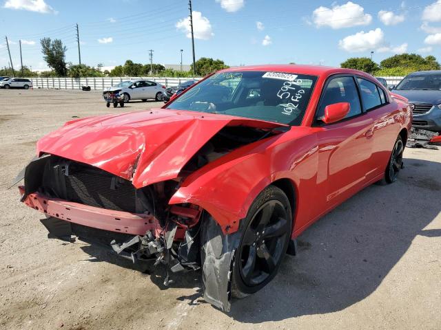 Photo 2 from auction – 2014 DODGE CHARGER SX with VIN 2C3CDXHG8EH115996