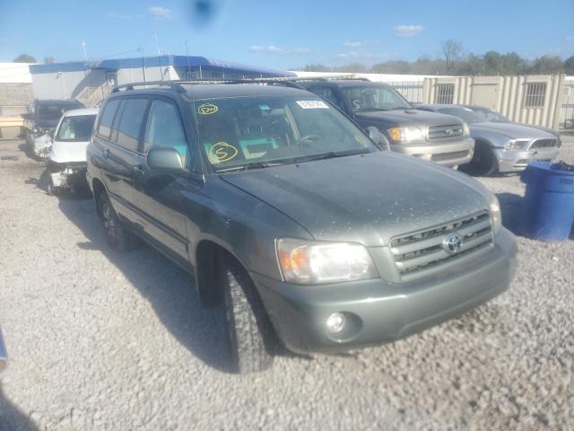 TOYOTA HIGHLANDER 2006 with VIN JTEEP21A160140714 - Photo from auction
