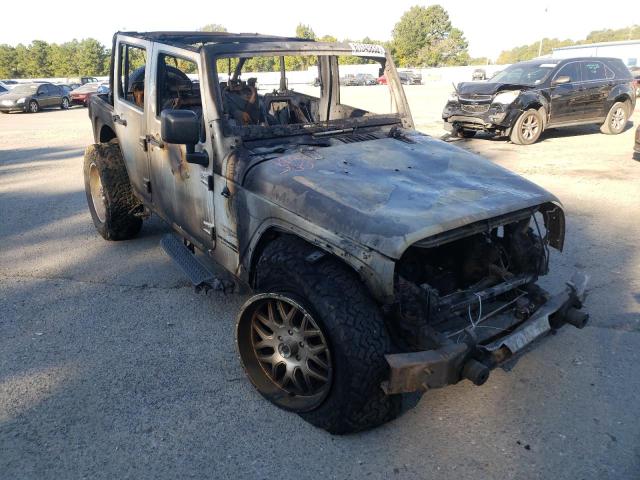 JEEP WRANGLER U 2014 with VIN 1C4BJWEG8EL272641 - Photo from auction