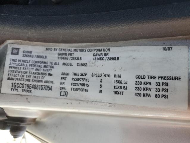 Photo 10 from auction – 2008 CHEVROLET COLORADO with VIN 1GCCS19E488157054