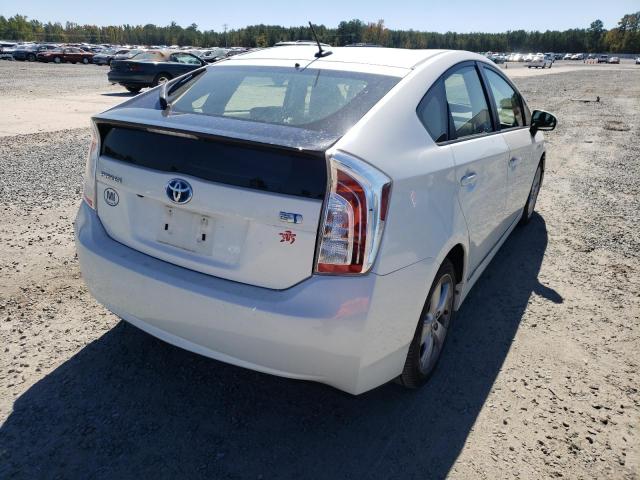 Photo 4 from auction – 2013 TOYOTA PRIUS with VIN JTDKN3DU0D5699082