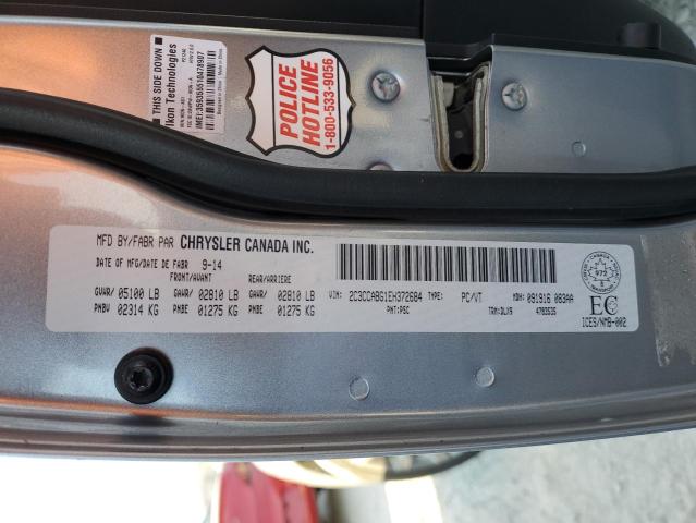 Photo 10 from auction – 2014 CHRYSLER 300 S with VIN 2C3CCABG1EH372684