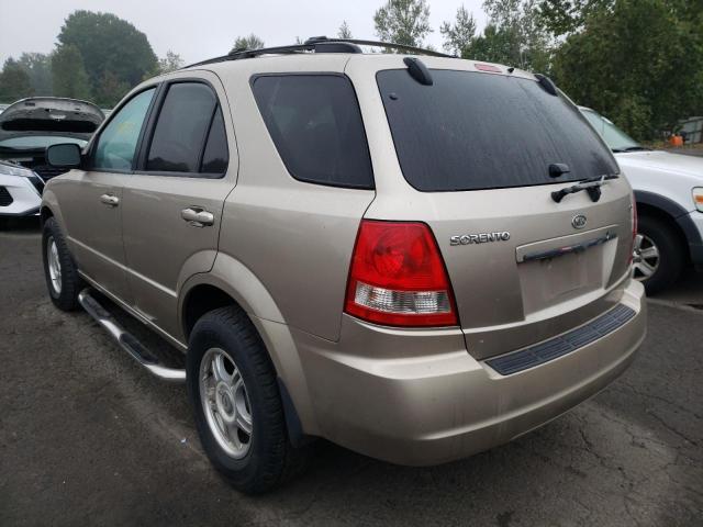 Photo 3 from auction – 2005 KIA SORENTO EX with VIN KNDJC733X55365726