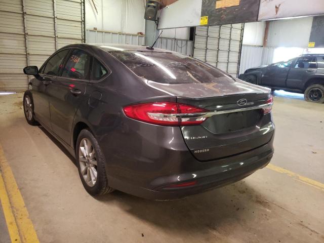 Photo 3 from auction – 2017 FORD FUSION SE with VIN 3FA6P0HD4HR226489