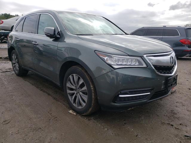ACURA MDX TECHNO 2014 with VIN 5FRYD4H40EB043136 - Photo from auction