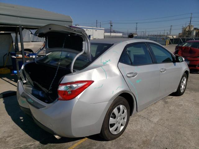 Photo 4 from auction – 2014 TOYOTA COROLLA L with VIN 5YFBURHEXEP165164