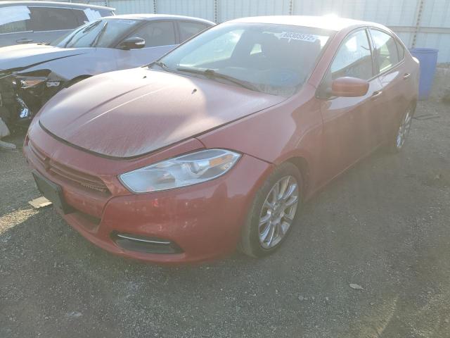 DODGE DART SXT 2013 with VIN 1C3CDFBH8DD100180 - Photo from auction