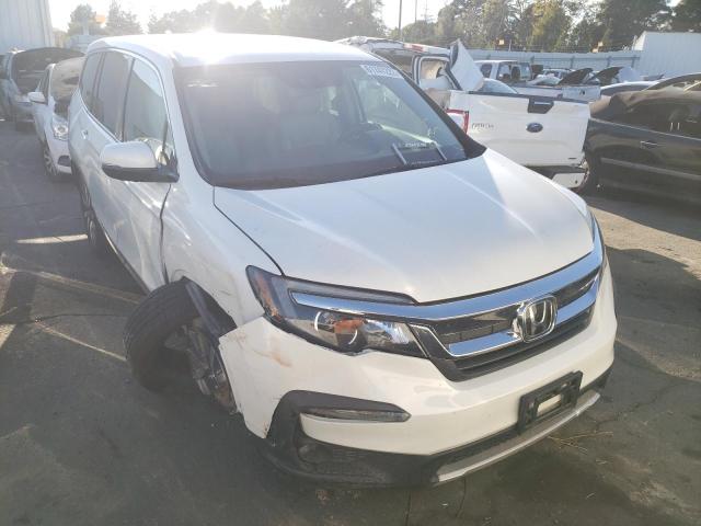 HONDA PILOT EXL 2019 with VIN 5FNYF5H58KB023884 - Photo from auction