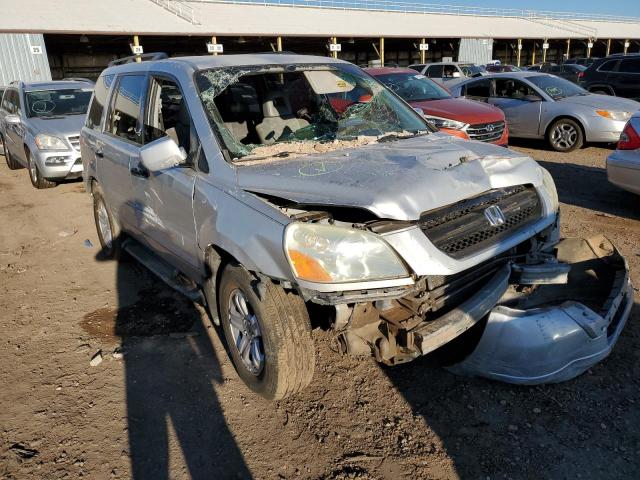 HONDA PILOT EX 2004 with VIN 2HKYF18454H526518 - Photo from auction